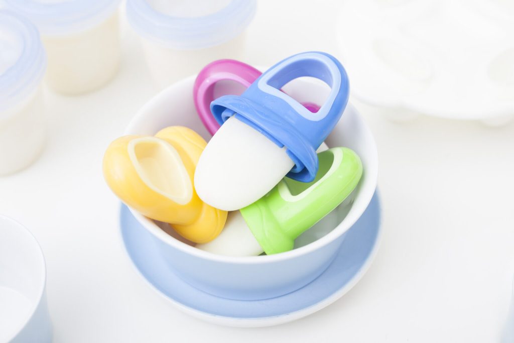 picture of breastmilk popsicles used as a natural teething remedy