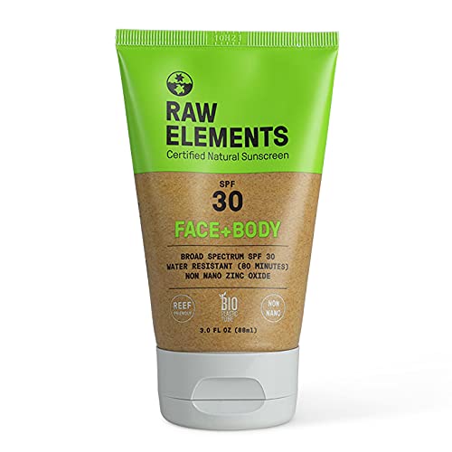 Raw elements sunscreen