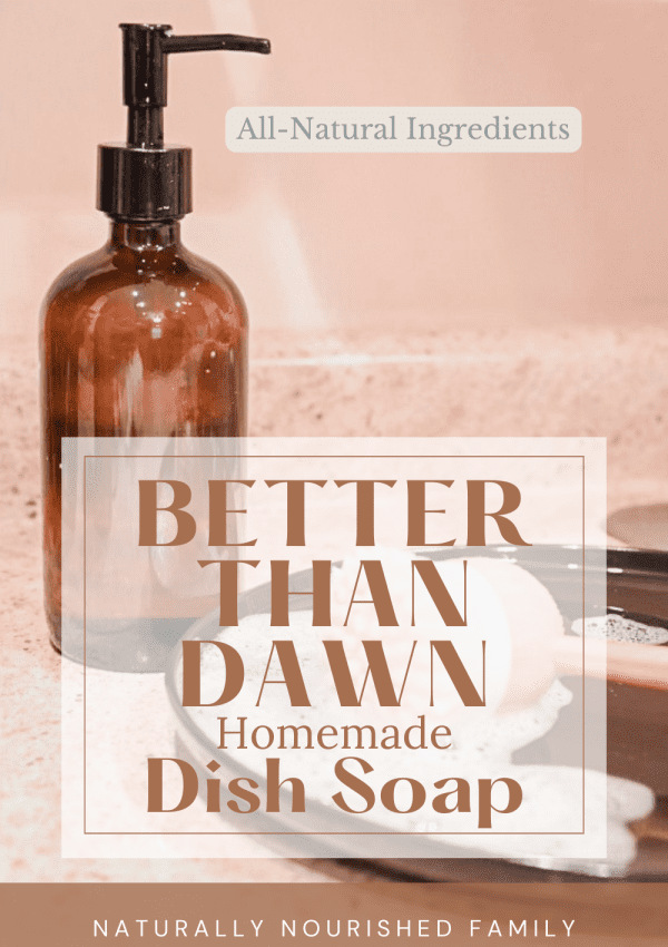 How to Make Homemade Dish Soap Like Dawn