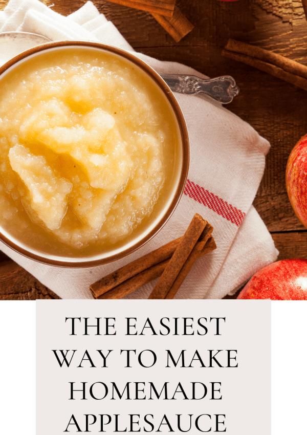 How To Make Homemade Applesauce The Easy Way