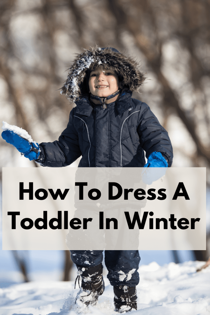 how to dress a toddler for winter